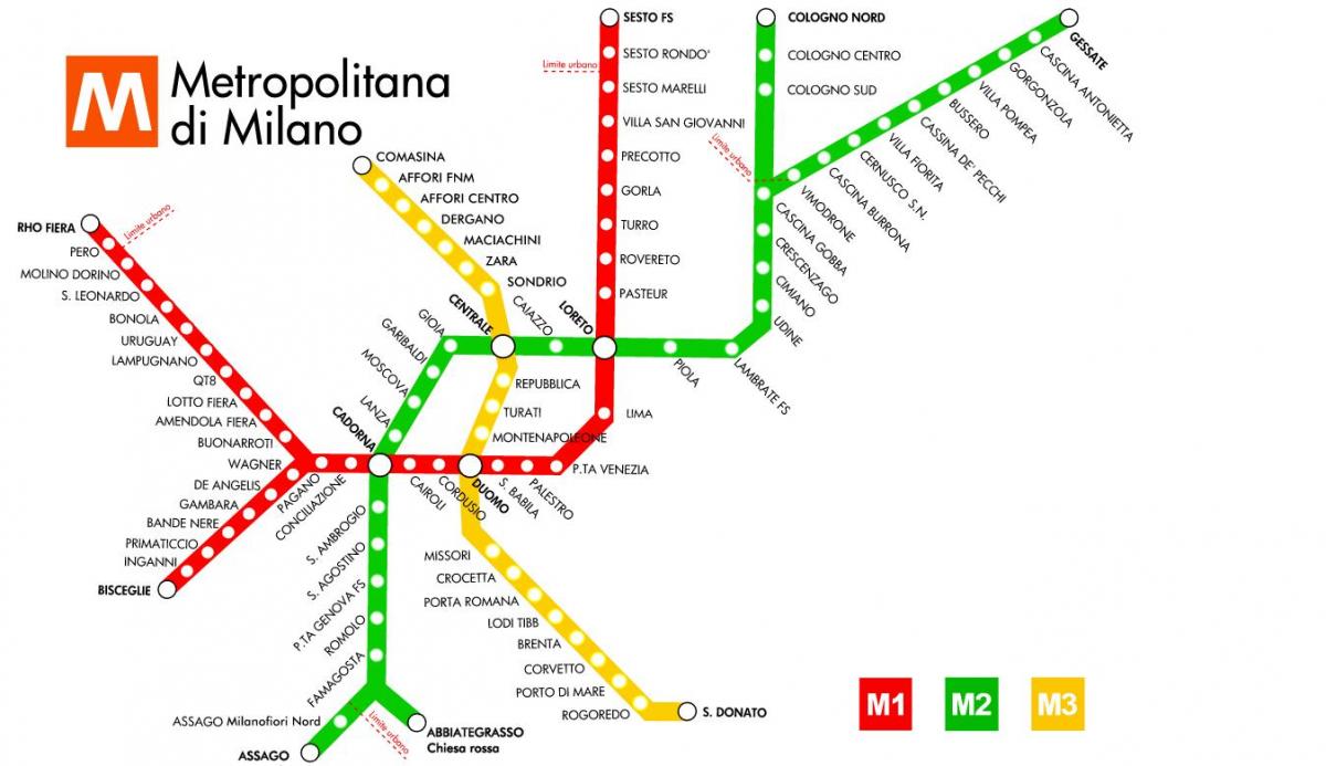 subway ramani milano